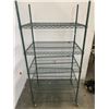 Image 1 : ROLLING METRO RACK, 3' X 2' X 6' TALL