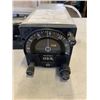 Image 2 : VINTAGE AMMETER AND AVIATION NAVIGATION UNIT