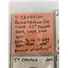 Image 2 : 2 CAN REMEMBRANCE DAY COINS 5 POPPY COINS + 2 D-DAY COINS