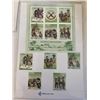 Image 2 : 2 MINT CANADIAN STAMP SHEETS 16-46 CENT AIRFORCE STAMPS, 20-47 CENT BIRDS OF CANADA PLUS 3 PACKS OF 