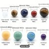 Image 2 : SET OF EXQUISITE NINE NATURAL CRYSTAL GEMSTONES - MINERAL STONE SPECIMENS OF NINE PLANETS