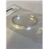 Image 1 : STERLING SILVER CUFF BANGLE ENGRAVED "WTN DEC 2001" .925