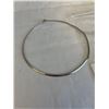 Image 1 : 925 STERLING SILVER CHOKER NECKLACE