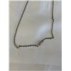 Image 2 : STERLING SILVER CHAIN W/ 2 PENDANTS AND PAIR OF 925 STERLING SILVER EARRINGS
