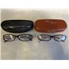 Image 1 : 2 NEW PAIRS OF DESIGNER GLASSES, MISSONI AND BYBLOS