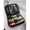 Image 2 : 86PCS SEWING KIT PORTABLE SEWING SUPPLIES ACCESSORIES WITH CASE CONTAINS THREAD, NEEDLE, SCISSORS, M