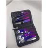 Image 2 : 9PC STAINLESS STEEL MANICURE AND PEDICURE KIT WITH TRAVEL CASE