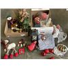 Image 1 : ASSORTED CHRISTMAS DECOR IN TWO BOXES