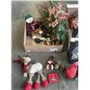 Image 2 : ASSORTED CHRISTMAS DECOR IN TWO BOXES