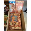 Image 2 : 2 BOXES OF COLLECTIBLES AND READING MATERIAL