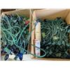 Image 3 : 2 BOXES OF LIGHTS AND GARLAND DECOR