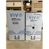 Image 1 : TWO SPOOLS OF VIVO CAT 5E CABLE, APPROX 500FT EACH