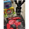 Image 2 : LARGE CHECKERS SET WITH BATMAN TOY, KIDS BASKETBALL HOOP AND NERF BUNKER