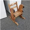 Image 1 : WOOD BUNNY KIDS ROCKING CHAIR