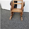 Image 4 : WOOD BUNNY KIDS ROCKING CHAIR