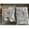 Image 2 : TWO BOXES OF RJ45 CONNECTER, WALL PLATES ETC.