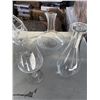 Image 2 : LOT OF WINE GLASSES, VASES AND MORE