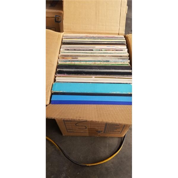 BOX OF VINTAGE RECORDS