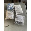 Image 1 : BOX OF RJ45 CONNECTER, WALL PLATES ETC.