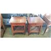 Image 1 : PAIR OF 1 DRAWER ETHAN ALLEN NIGHTSTANDS