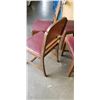 Image 2 : 6 DINING CHAIRS WITH LEATHER SEATS