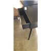 Image 2 : PAIR OF BLACK 1 DRAWER NIGHTSTANDS