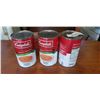 Image 1 : THREE CAMPBELLS 1.36L TOMATO SOUP