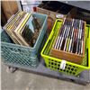 Image 1 : CRATE OF RECORDS INCLUDING SEVERAL BEATLES ALBUMS AND CRATE OF CDS
