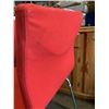 Image 2 : PAIR OF RED CHAIRS