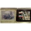 Image 1 : FRAMED PRINT BY LENA LIU AND FRAMED MIRROR