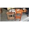 Image 1 : TWO SMALL VINTAGE TABLES
