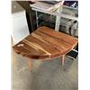 Image 1 : TEAK CORNER TABLE