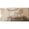 Image 2 : VIVO GRAY KIDS HEIGHT ADJUSTABLE DESK AND CHAIR