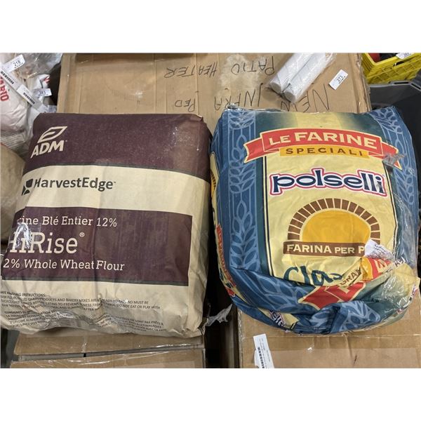 2 - 20KG BAGS OF FLOUR