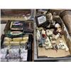 Image 1 : LOT OF ASSORTED CHRISTMAS DECOR AND CRACKERS