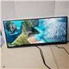 Image 1 : LG 34WQ650-W 34 WFHD 100HZ 5MS IPS GAMING MONITOR TESTED WORKING TOP RIGHT CORNER DISCOLORATION NO C