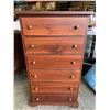 Image 1 : PINE SIX DRAWER CHEST