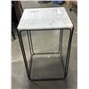 Image 1 : MARBLE SIDE TABLE 17.5" X17.5"