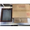 Image 1 : TWO WOODEN SHADOWBOX DISPLAY BOXES