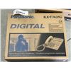 Image 2 : 2 VINTAGE PANASONIC DIGITAL TELEPHONES IN ORIGINAL BOXES MODEL KX-T7431C