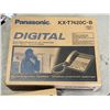 Image 3 : 2 VINTAGE PANASONIC DIGITAL TELEPHONES IN ORIGINAL BOXES MODEL KX-T7431C