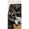 Image 2 : TRAY OF VARIOUS CAMERAS AND LENSES
