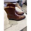 Image 3 : NEW MENS SIZE 7.5 BROWN ANKLE COWBOY BOOTS