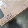 Image 4 : VIVO WHITE 71X30 ELECTRIC DESK WITH WHITE SINGLE MOTOR FRAME