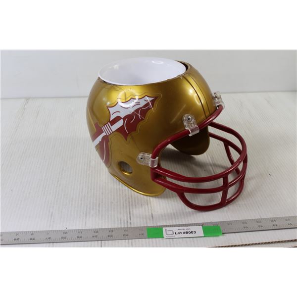 Football Helmet Chip Bowl