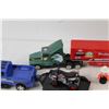 Image 3 : Semi Truck Model Budweiser, Toy Forklift, Toy Truck With Quad/ATV