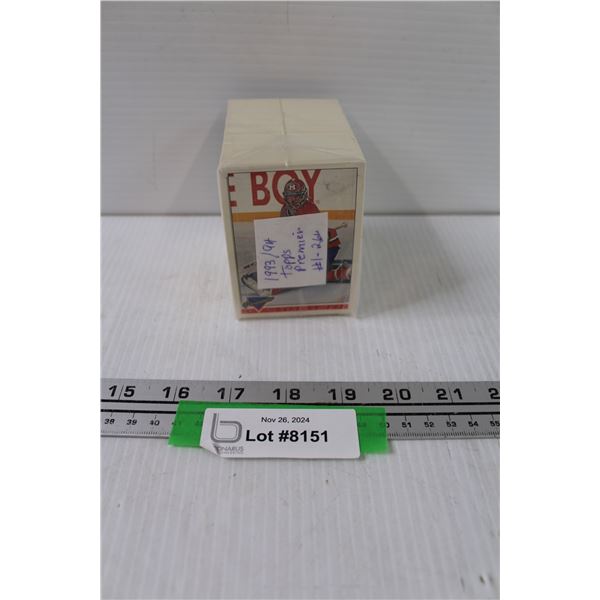 Topps Premier 1993-94 Hockey Cards - #1-264