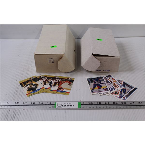 (2) Upper Deck 1990-91 Hockey Card Sets - Various