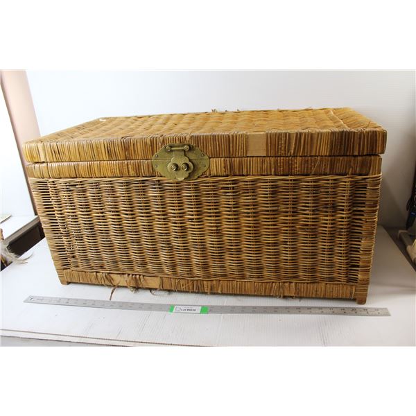 * Wicker Chest - 32" x 16" x 16"