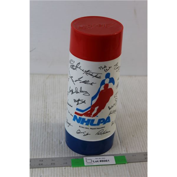 NHLPA Thermos